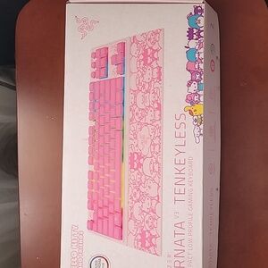 Razer Hello Kitty Pink and Blue Gaming Keyboard